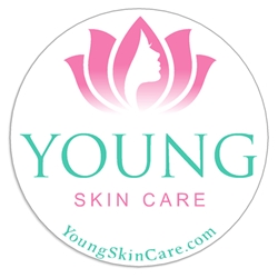 Young Skin Care Promo Round Decal 