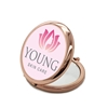 Young Skin Care Branded Mini Make-up Mirror - Rose Gold 